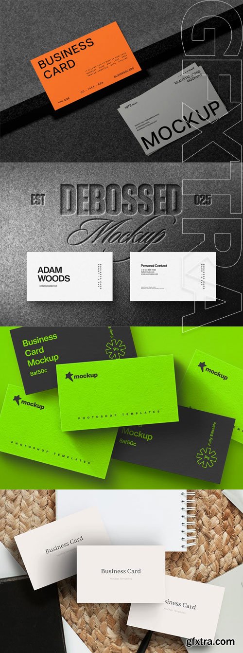Sagemask - Business Card Mockups Sagemask - Business Card Mockups