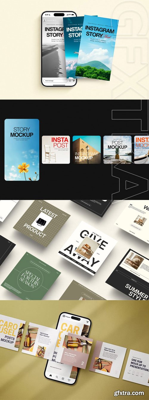 Sagemask - Instagram Mockups Sagemask - Instagram Mockups