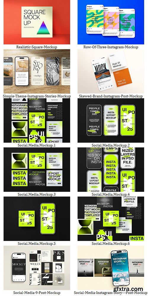 Sagemask - Instagram Mockups