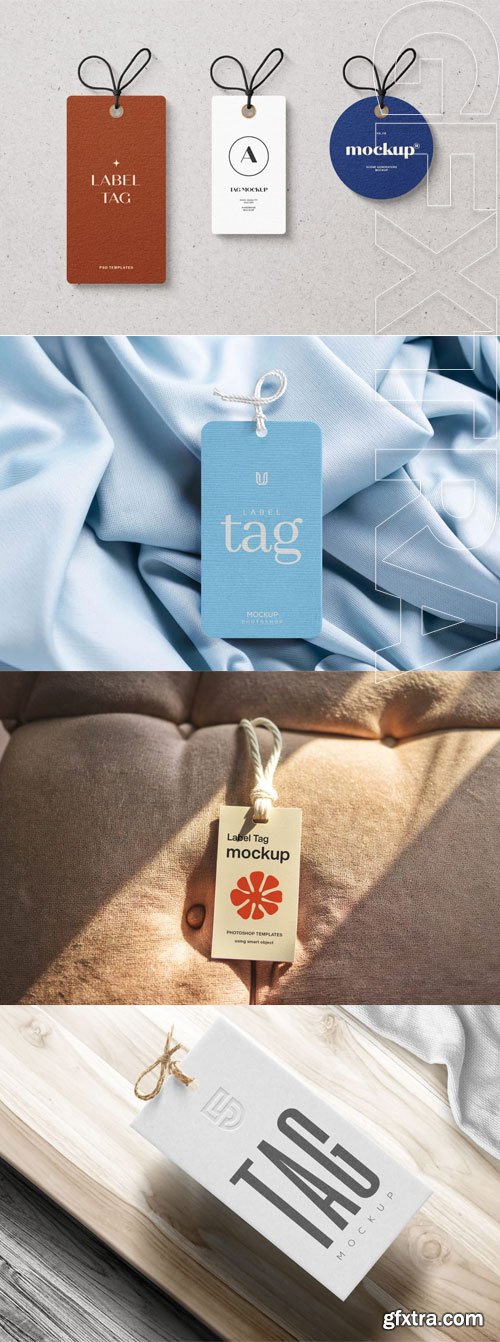 Sagemask - Hang Tag Mockups Sagemask - Hang Tag Mockups