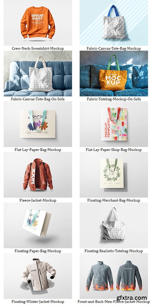 Sagemask - Apparel Mockups