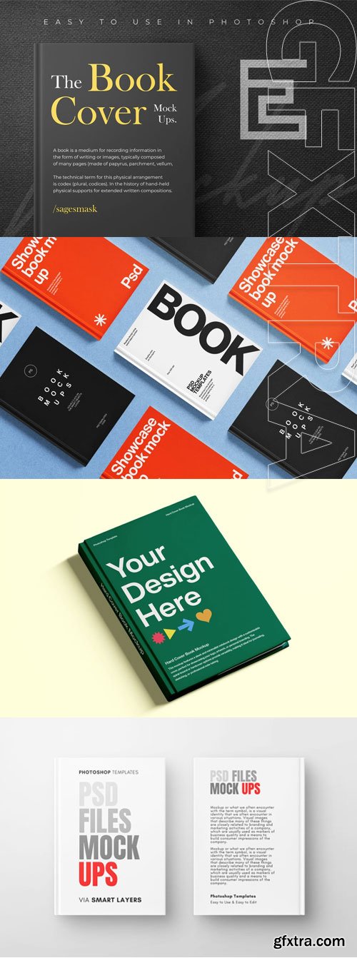 Sagemask - Book Mockups Sagemask - Book Mockups