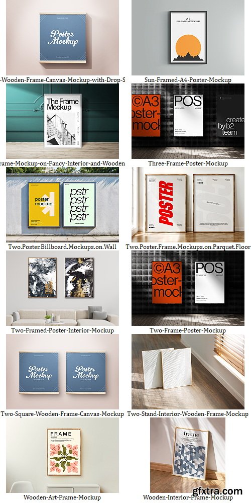 Sagemask - Frame Mockups