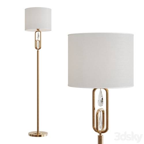 '3dsky Pro - Riverside floor lamp by Freya-Light'