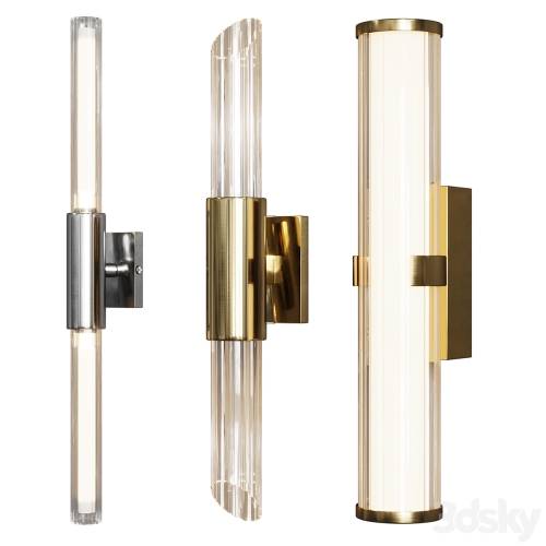 '3dsky Pro - Sconce Dantone Home Seren gold, Seren small, Grigio' '3dsky Pro - Sconce Dantone Home Seren gold, Seren small, Grigio'