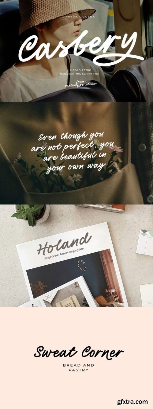 Creativemarket - Casbery Script Font