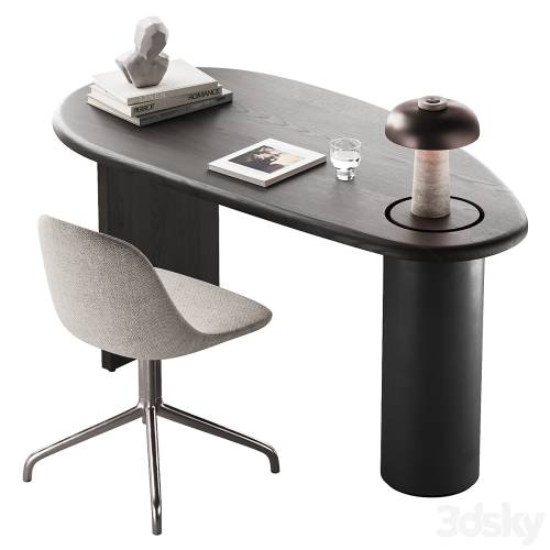 '3dsky Pro - 418 office furniture 22 workplace 07 Audo menu space The Eclipse Desk 01' '3dsky Pro - 418 office furniture 22 workplace 07 Audo menu space The Eclipse Desk 01'