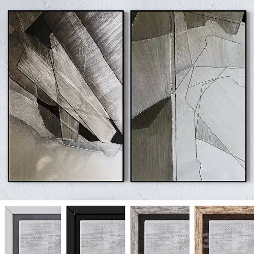 '3dsky Pro - Set of large wall paintings 2082'