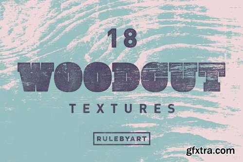 Rulebyart - Woodcut Vector Textures