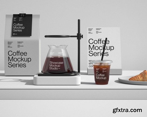 Showcase Mockup Studio - C_Coffee Mockup Bundle