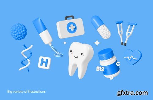 Wannathis - Pharmacy 3d illustrations