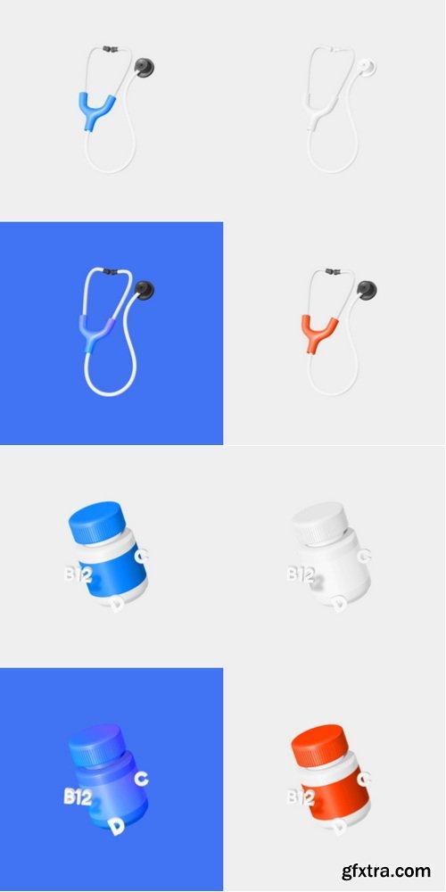 Wannathis - Pharmacy 3d illustrations