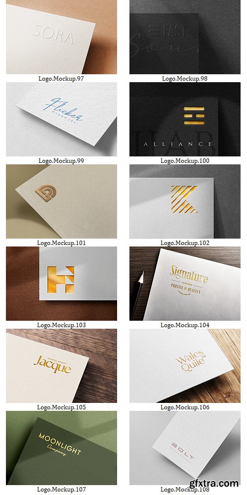 Sagemask - 100+ Logo Mockup Bundle