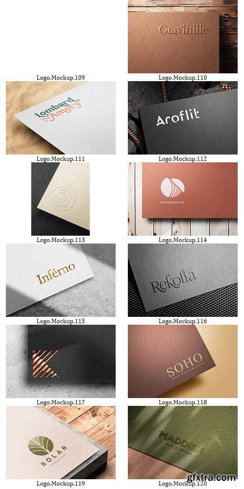 Sagemask - 100+ Logo Mockup Bundle