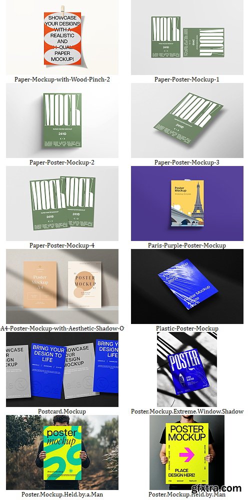 Sagemask - Poster Mockups