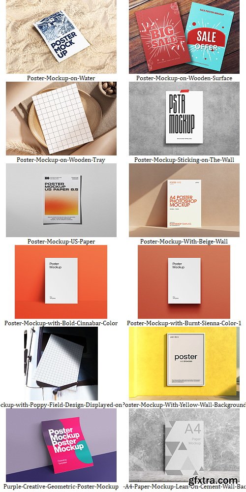 Sagemask - Poster Mockups