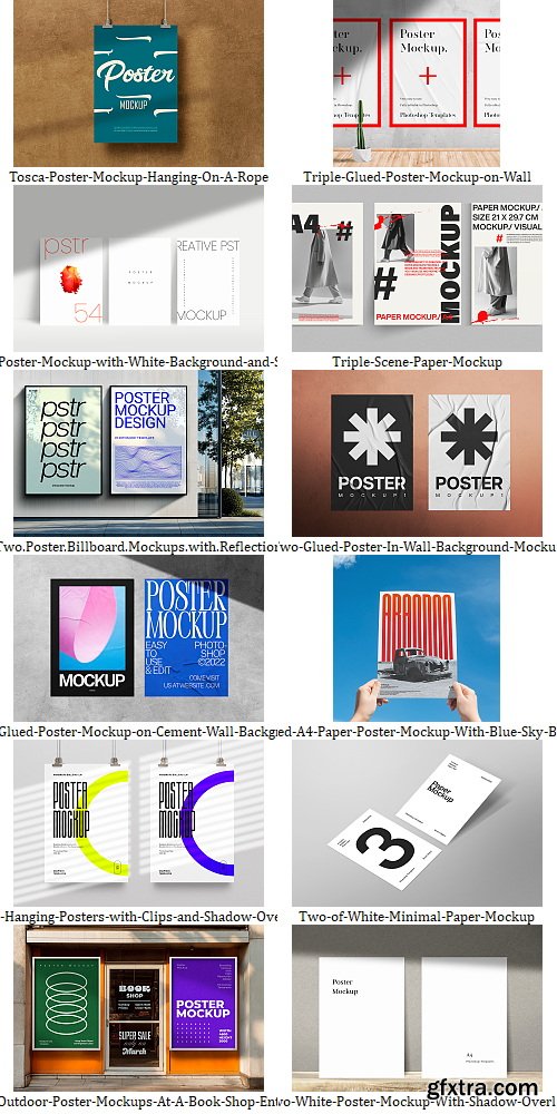 Sagemask - Poster Mockups