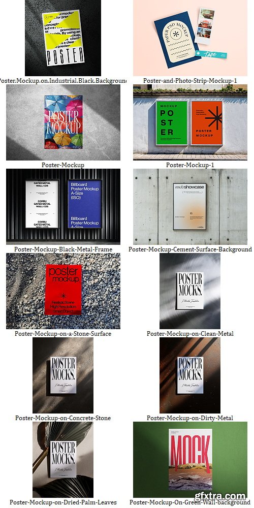 Sagemask - Poster Mockups