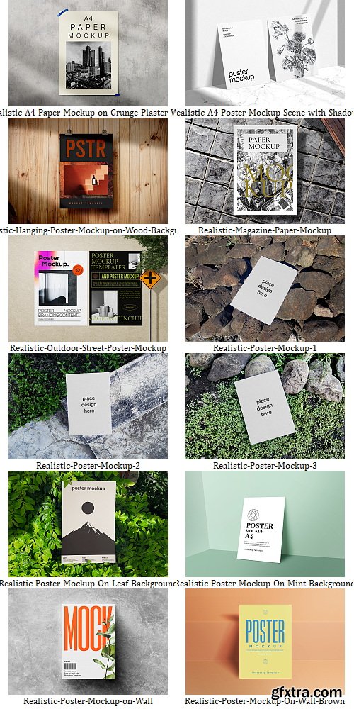 Sagemask - Poster Mockups