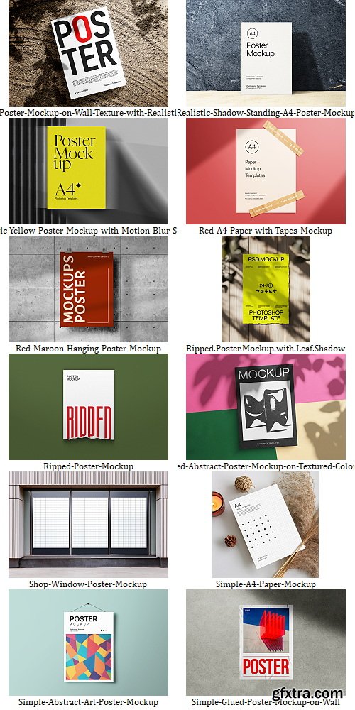 Sagemask - Poster Mockups