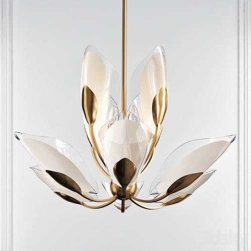 '3dsky Pro - Blossom Gold Leaf 12 Light Chandelier by Hudson Valley' '3dsky Pro - Blossom Gold Leaf 12 Light Chandelier by Hudson Valley'