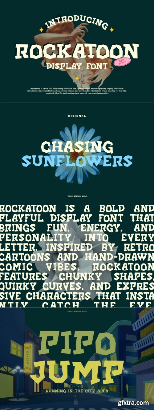 Rockatoon Font