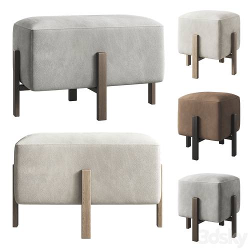 '3dsky Pro - Pouf, Emmy bench from iModern'