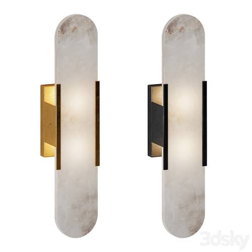 '3dsky Pro - Wall Sconce Dune Corner Design'