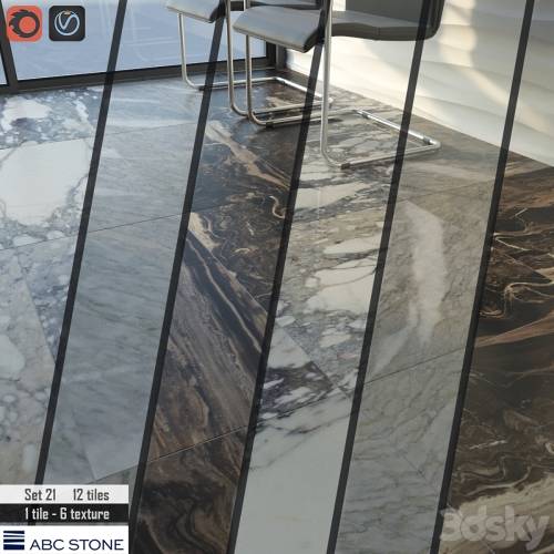 '3dsky Pro - ABC stone Set 21' '3dsky Pro - ABC stone Set 21'