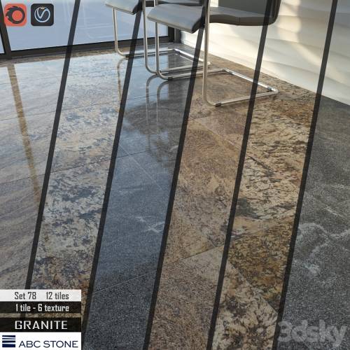 '3dsky Pro - ABC stone Set 78' '3dsky Pro - ABC stone Set 78'