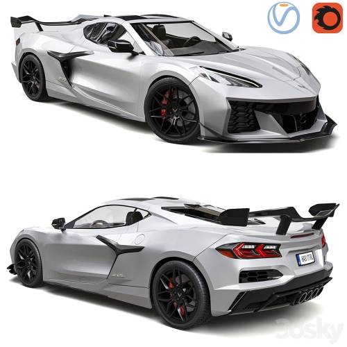 '3dsky Pro - Chevrolet Corvette Z06 2023' '3dsky Pro - Chevrolet Corvette Z06 2023'