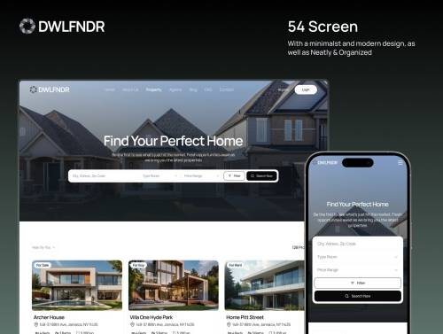 'Dwellfinder -Real Estate Website' 'Dwellfinder -Real Estate Website'