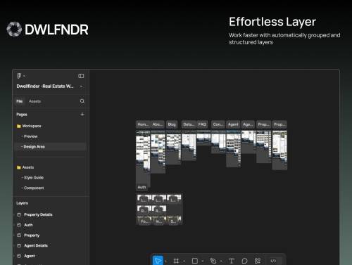 'Dwellfinder -Real Estate Website'