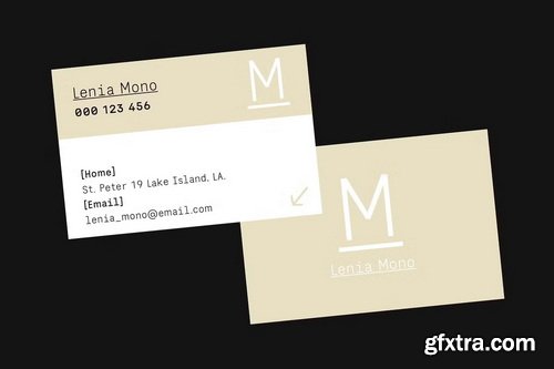 CreativeMarket - Lenia Mono Font CreativeMarket - Lenia Mono Font