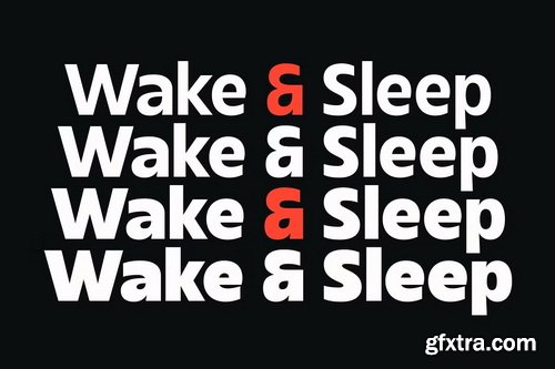 CreativeMarket - Tracklister - Display Sans Family