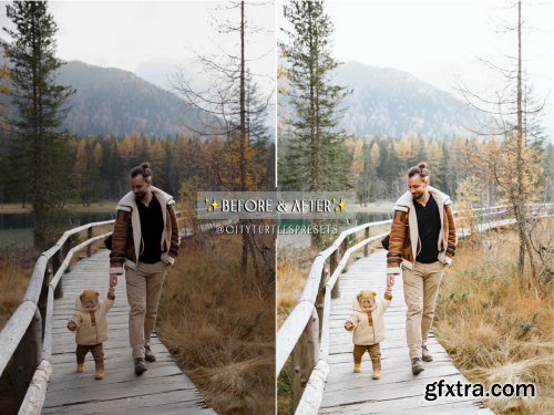 Cityturtles - BRIGHT & AIRY Clean Natural Portrait Lightroom Presets