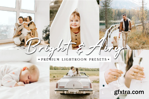Cityturtles - BRIGHT & AIRY Clean Natural Portrait Lightroom Presets