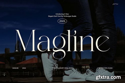 CreativeMarket - Magline Elegant Serif Font