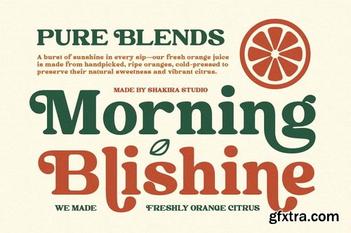 CreativeMarket - Millage - Bold Retro Serif Font