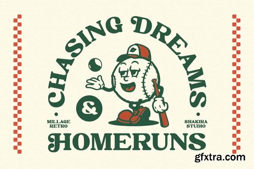 CreativeMarket - Millage - Bold Retro Serif Font