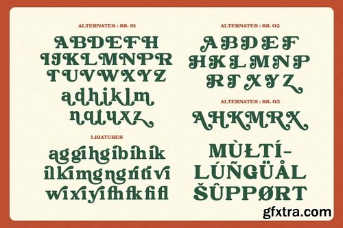 CreativeMarket - Millage - Bold Retro Serif Font