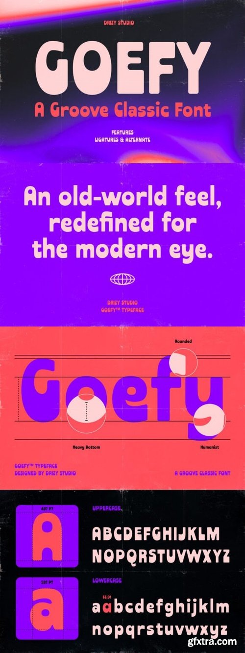 Creativemarket - Goefy – Groove Classic Font