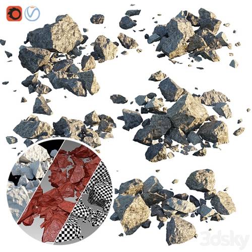 '3dsky Pro - Stones'
