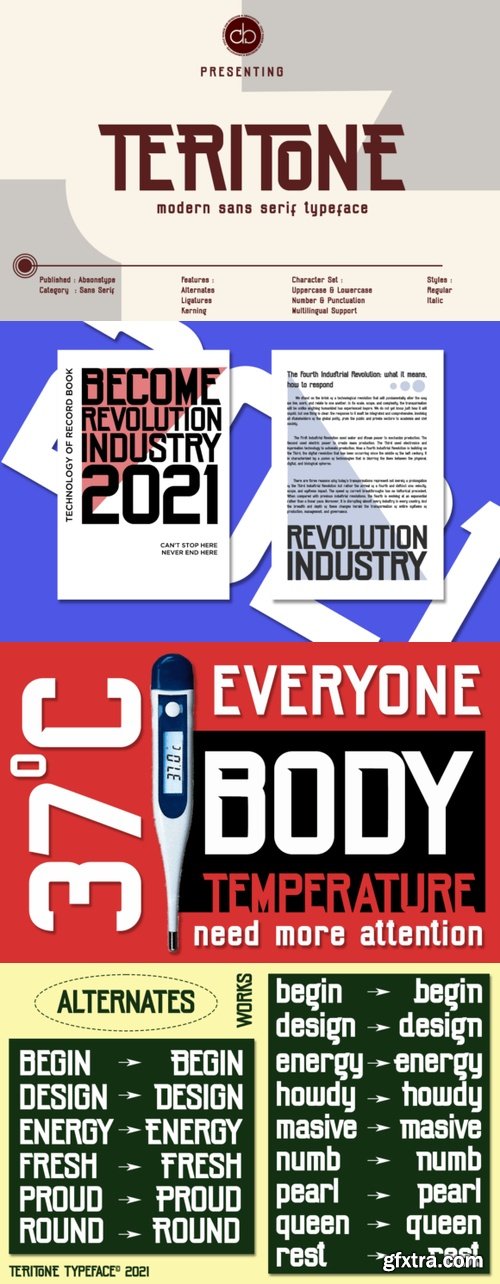 Creativemarket - TERITONE 6573609
