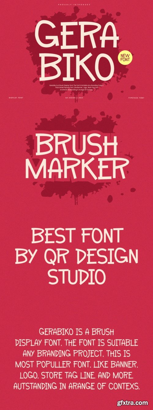 Gerabiko Font
