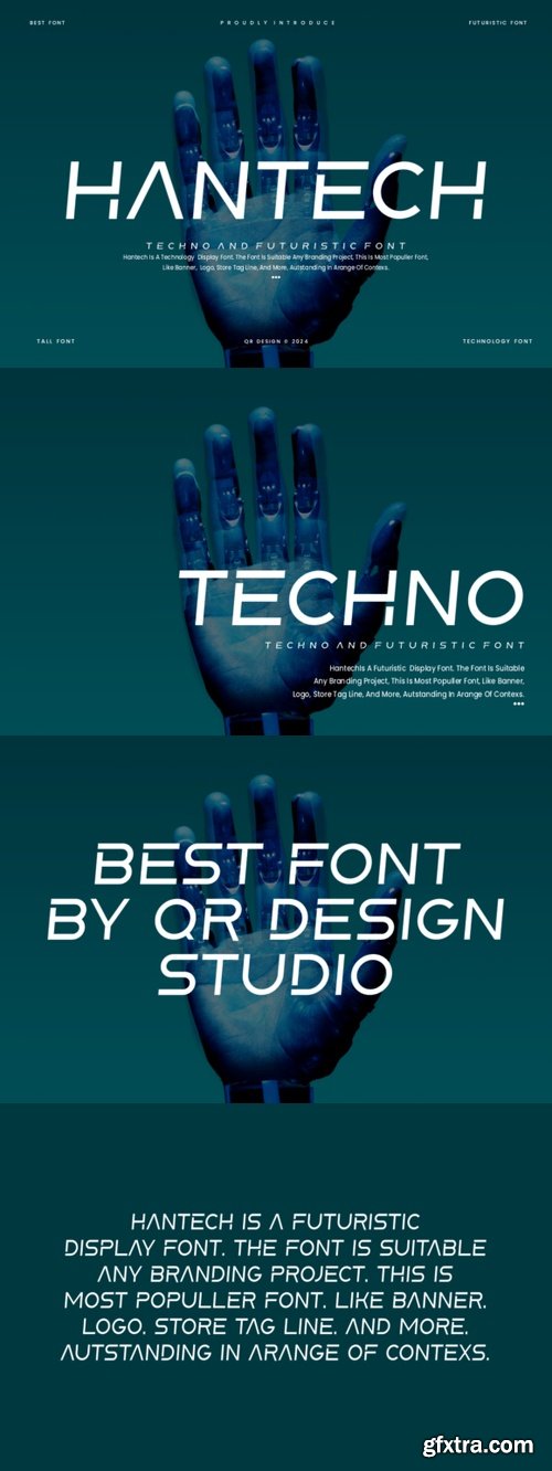 Hantech Font