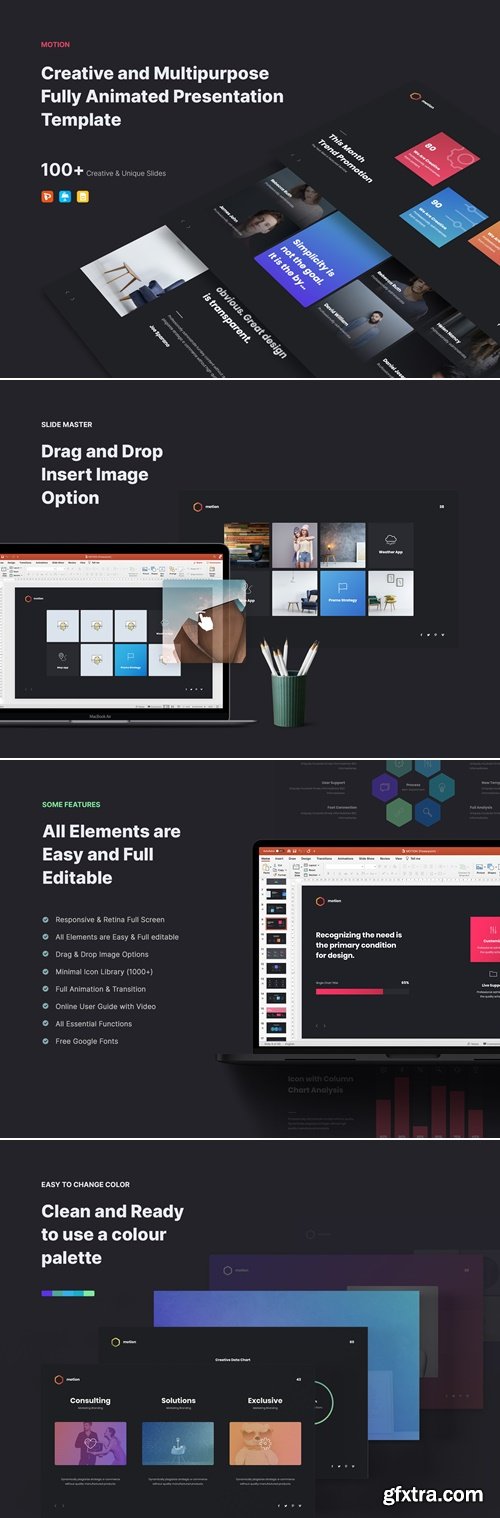 MOTION - Multipurpose & Creative Presentation Template