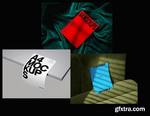 Wannathis - A4 paper mockups