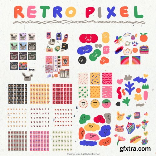 Gumroad - amiradeuraseh studio - Retro Pixel Collection