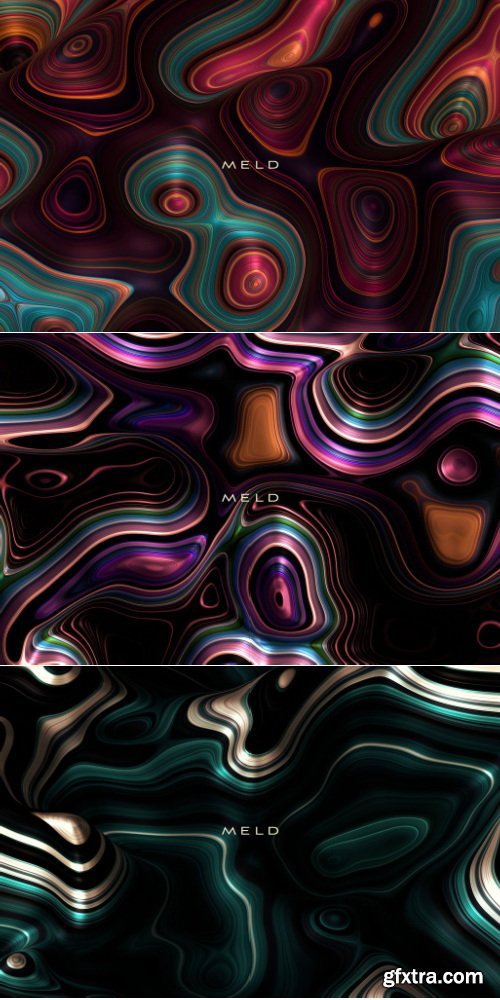 Chromasupply - Meld: Glossy Abstract 3D Textures